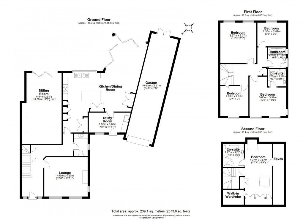 Floorplan for Fairlight Avenue, Windsor