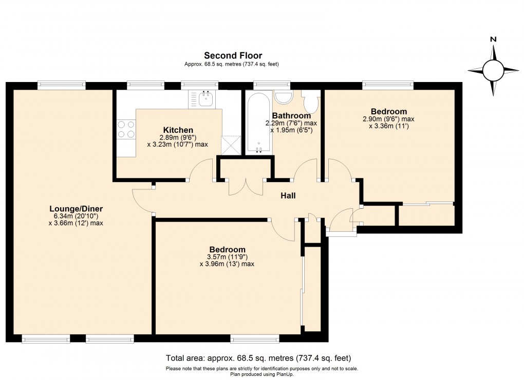 Floorplan for St Catherine's Court, Windsor