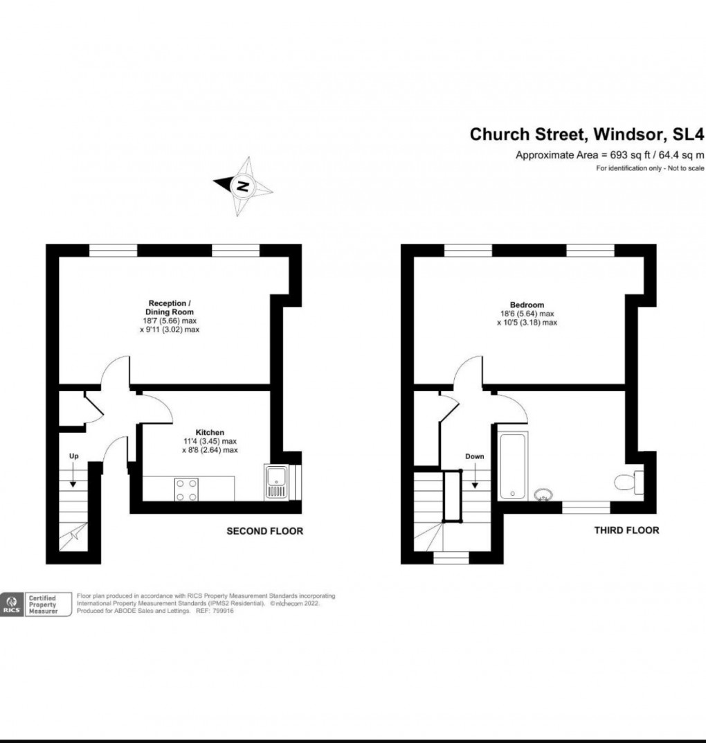 Floorplan for Church Street, Windsor