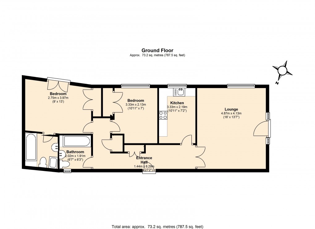 Floorplan for Knights Place, Windsor